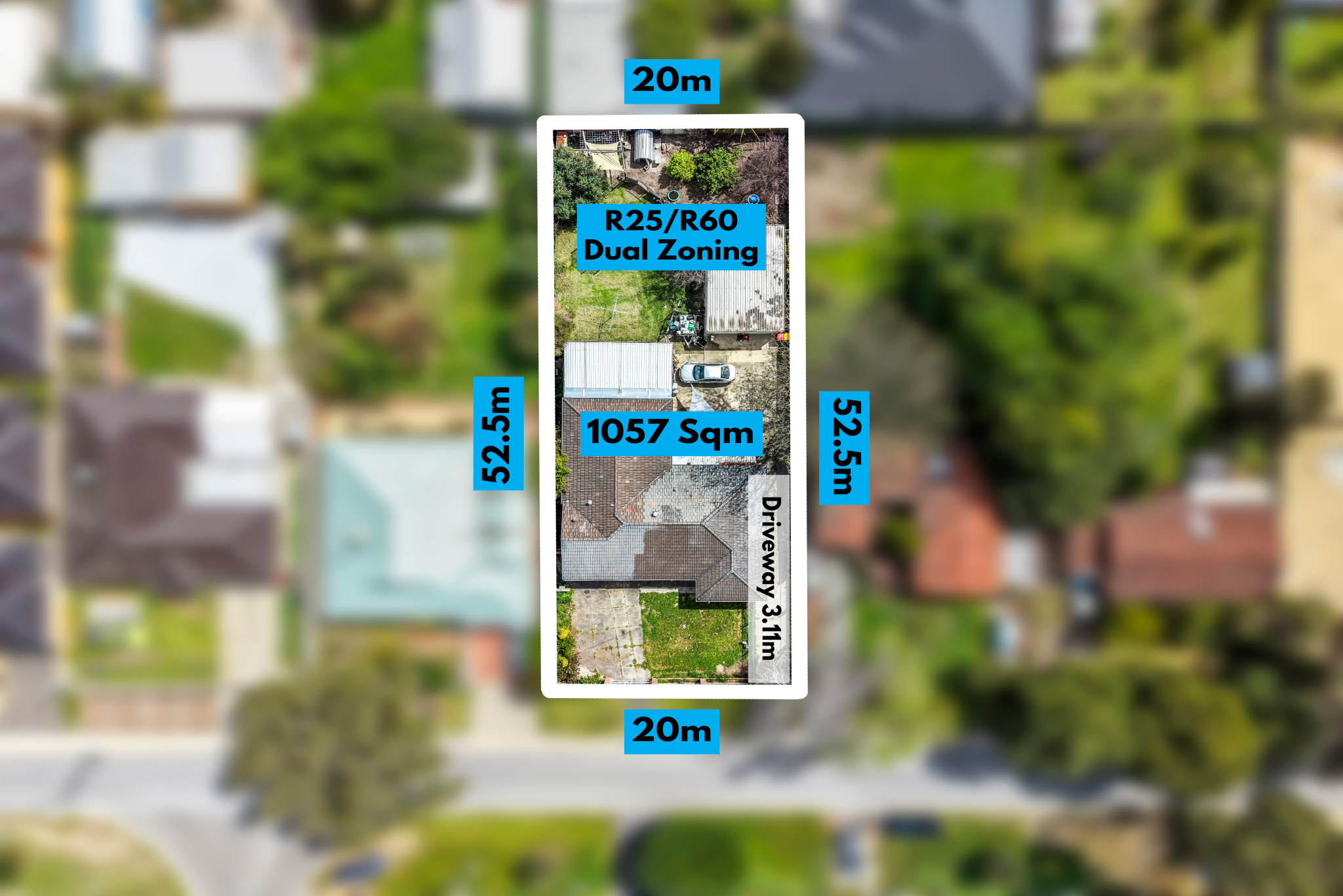 Substantial 1057m² R25/R60 Prime Development Location with Holding Income
